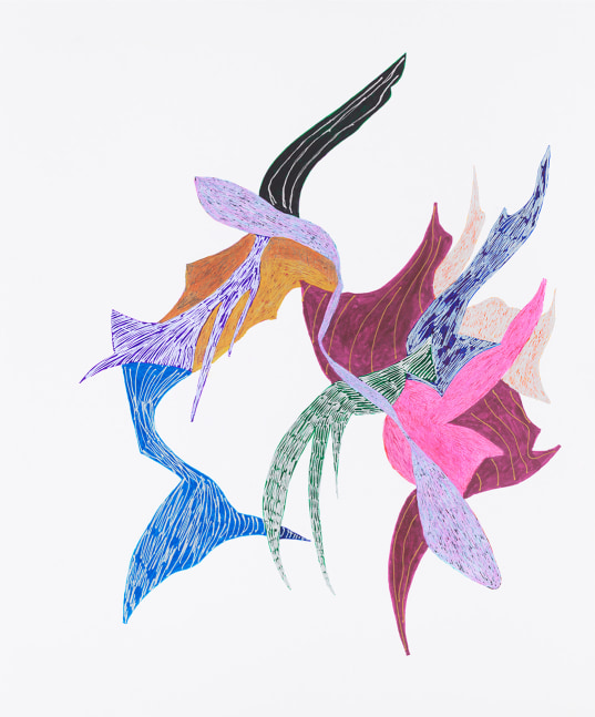 Hunkering Down 72, 2020

Pen and ink on paper

17&amp;nbsp;x 14 inches