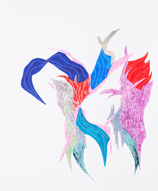 Hunkering Down 80, 2020

Pen and ink on paper

17&amp;nbsp;x 14 inches