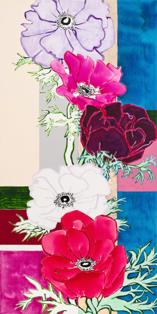 Anemone Ascension, 2021

Oil, acrylic, gold leaf on linen

72 x 36 inches