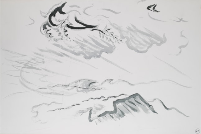 Wind, c. 1960

Ink and charcoal on paper

26 x 40 inches
