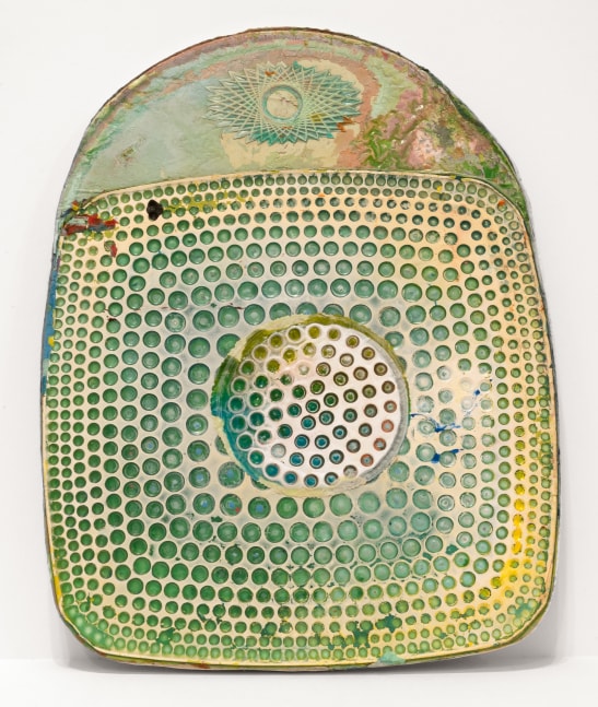 Sharon Horvath, First Thing, 2022. Pigment, polymer on panel, 14 x 11 inches