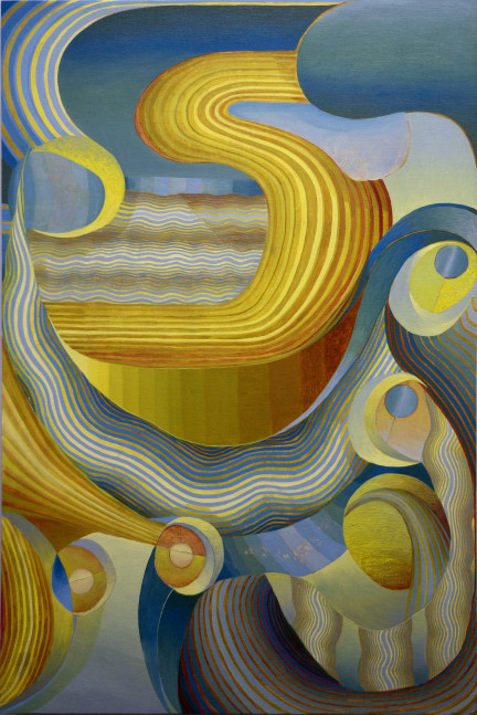 Lunar Mesa, 2020
Oil on linen mounted on panel
48 x 32 inches