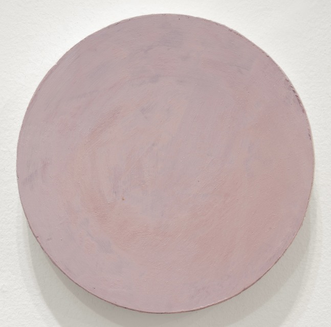 James Hyde, Arose, 2022. Fresco on styrofoam, 8 x 8 inches