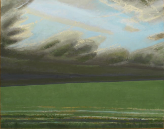 Night and Day, 1988. Oil on linen, 60 x 76 inches