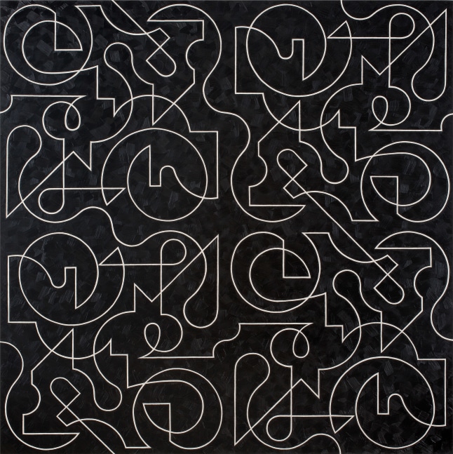 Quadrille, 2017
Oil on canvas
54 x 54 inches
Click image twice for additional views