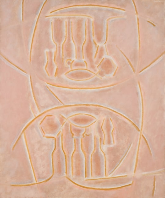 Double Still Life: Midsummer, 1978
Oil on linen
60 x 50 inches