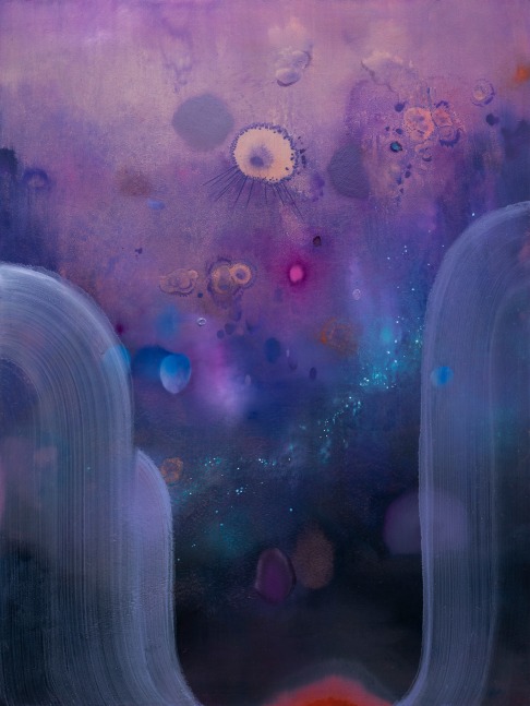 The Valley, 2023. Oil on wood panel, 16 x 12 inches