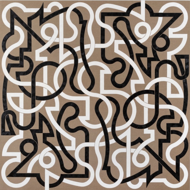 Quattro Voci, 2023. Oil on linen, 72 x 72 inches