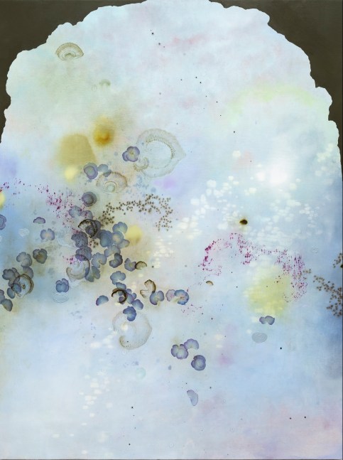 Fugue, 2023. Oil on wood panel, 48 x 36 inches