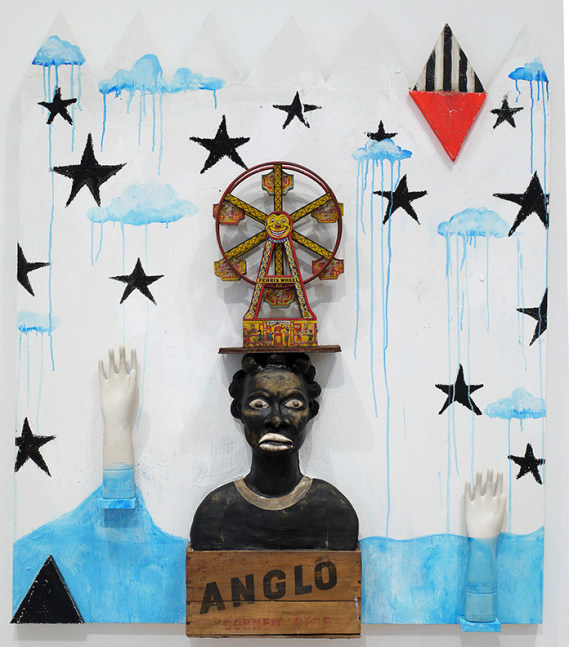 Vanessa German

Where We Are, 2020

Mixed-media assemblage

56 x 48 x 8 inches
