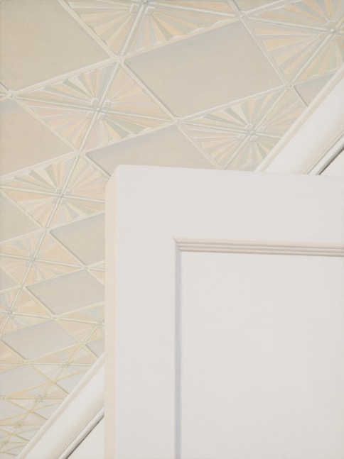 Smaller Tin Ceiling, 1969 Acrylic on canvas 48 x 36 inches