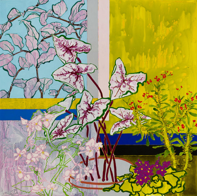 Inside/Outside, 2020

Oil and acrylic on canvas

72 x 72 inches