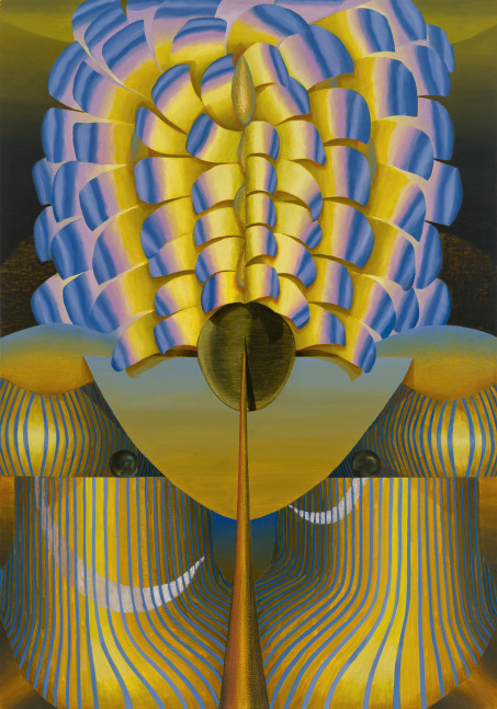 Time Chamber, 2024 Oil on linen 50 x 35 inches