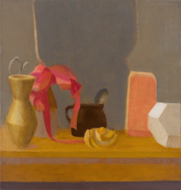Spanish Ribbon, 1977
Oil on linen
21 x 20 inches