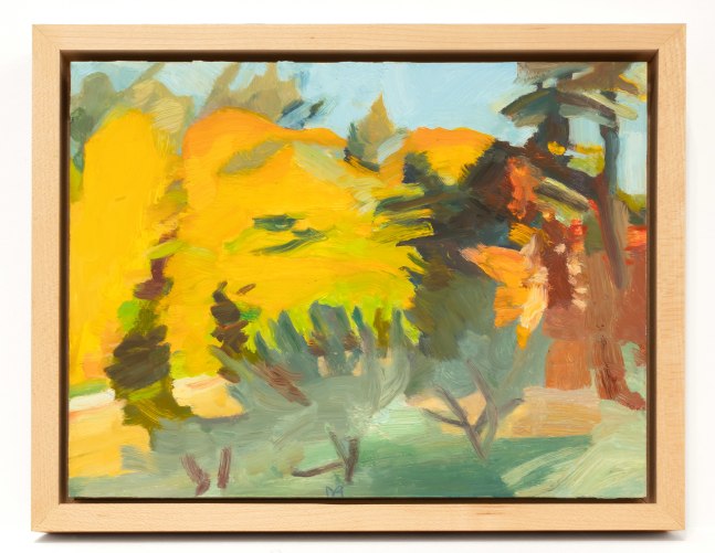 Martha Armstrong, Morning Study-VT, 2021. Oil on board, 8 x 10 inches