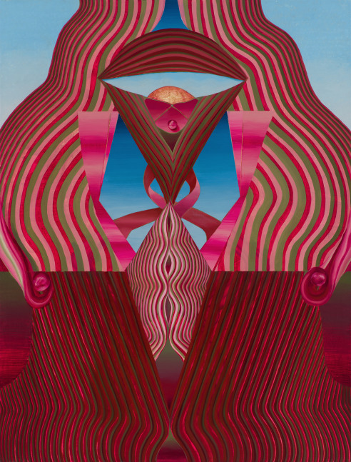 Theresa Daddezio, Cyclops, 2022. Oil on linen, 50 x 38 inches