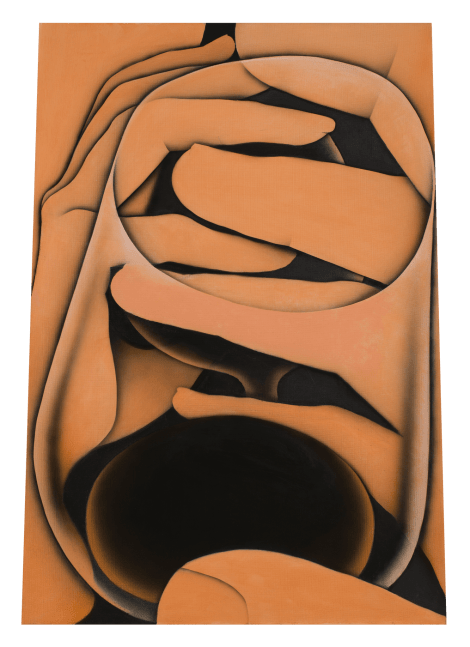 Curtain, 2020
Mixed media on mesh
68 x 48/45 inches