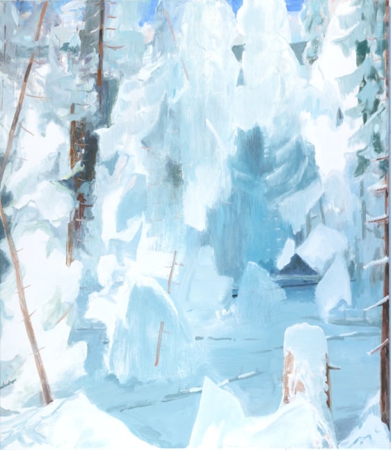 Eric Aho, Yrjö, 2021. Oil on linen, 60 x 52 inches