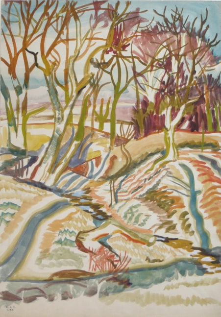 Autumn Sunlight, c. 1917

Watercolor on paper

20x 14 inches