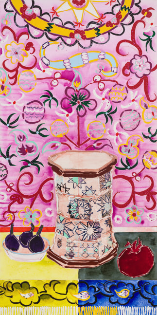 Pink Studio, 2021

Oil and acrylic on canvas

72 x 36 inches