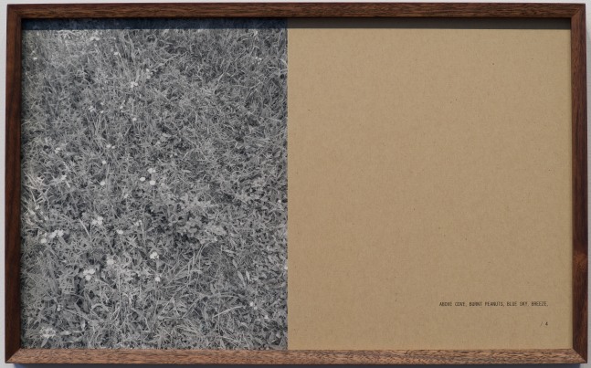 RHE: Jan Dibbets, Helen Mirra, Fiona Tan, Richard Wentworth