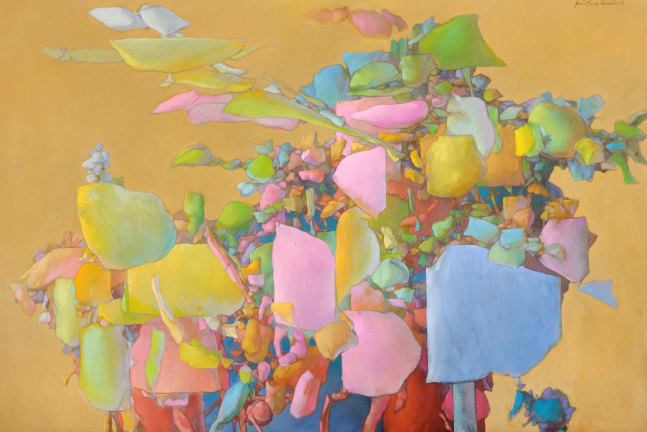Jose-Maria Cundin
Apocryphal Aztec Portrait of Hernan Cortes, 2019
oil on canvas
63h x 95w in
Featured in &amp;quot;Refreshing America&amp;quot; at the Contemporary Arts Center, &amp;nbsp;New Orleans, May -June, 2025
(available for sale at Callan Contemporary)