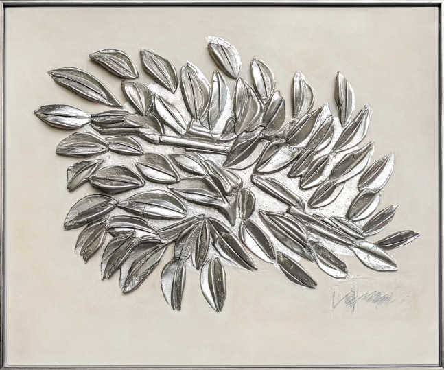 George Dunbar
Rouville CXXI, 2021
Palladium leaf over white clay
24h x 28.50w in
SOLD