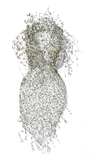 Key-Sook Geum
Body Image
silver color wire, pearl beads
48h x 17w x 10d in