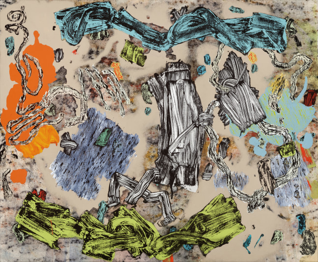 Doyle Gertjejansen
Landbridge, 2020
acrylic on canvas
24h x 30w in
