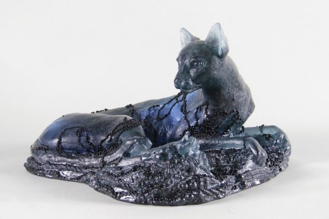 Sibylle Peretti
Panther, 2021
kiln cast glass
15h x 25w x 29d in