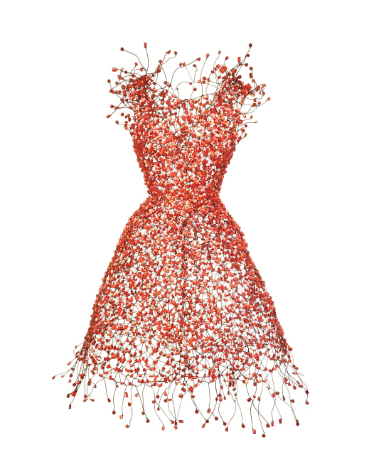 Key-Sook Geum
Red Resonance
wire, beads
45h x 31.50w x 16.50d in