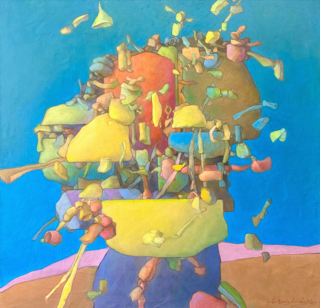Jose-Maria Cundin
ZEBULON, 2023
oil on canvas
40h x 40w in