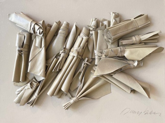 George Dunbar

Eileithyia-Rag Series, 2022

Acrylic over cloth bundles on canvas

19.50h x 25.50w in