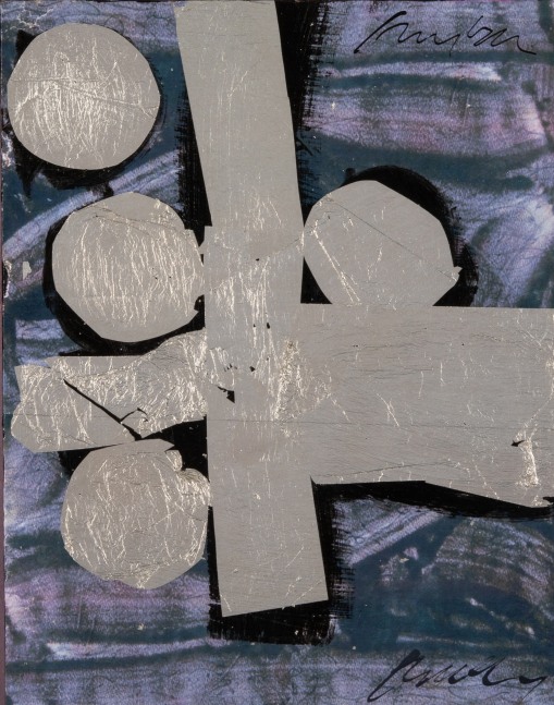 George Dunbar
Bonfouca No. 65, 2019
acrylic and paper collage, Palladium leaf
SOLD