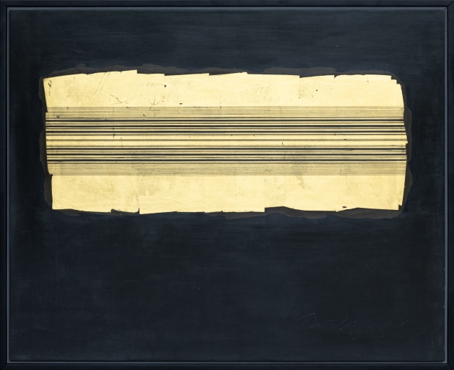 George Dunbar
Malsumis-Surge Series, 2021
French gold over black and dark green clay
19h x 23.50w in