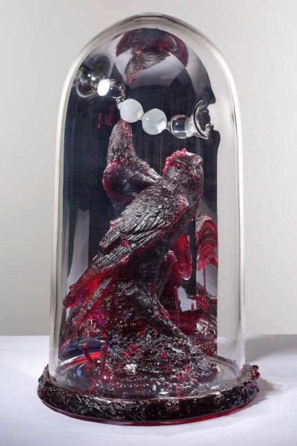 Sibylle Peretti
Where the Rubies Grow I
kiln cast and blown glass, mirrored
22h x 12w x 12d in