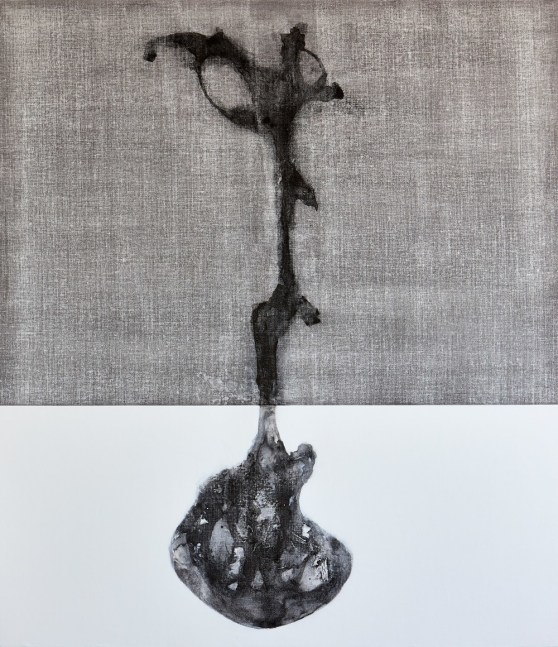 Andrew Wapinski
Untitled XXVI, 2022
Anthracite Coal, Pigmented Ice, Acrylic, &amp;amp; Ink on Linen Mounted Panel
75h x 65w x 2.50d in
