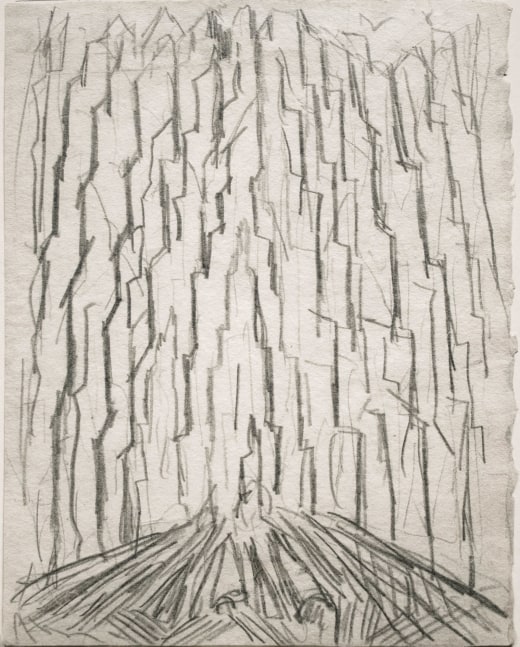 Abraham Walkowitz City Abstraction I, c. 1911 pencil on paper 9 x 7 inches
