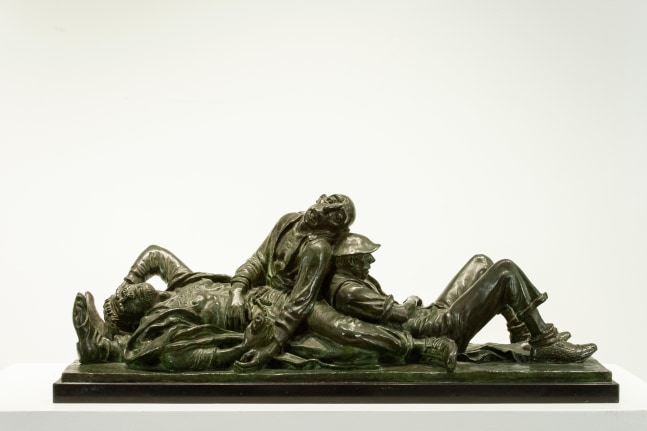 Harry Wickey, Siesta on 11th Avenue, 1956, bronze, 27 inches