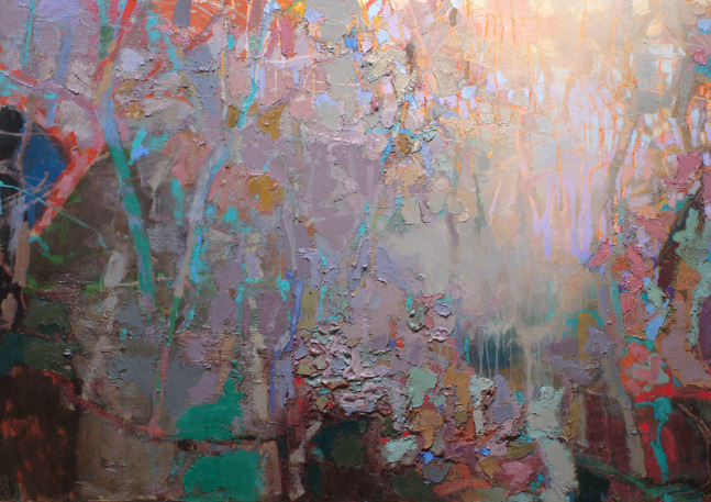 Brian Rutenberg Until 3, 2004 oil on linen 56 x 79 inches