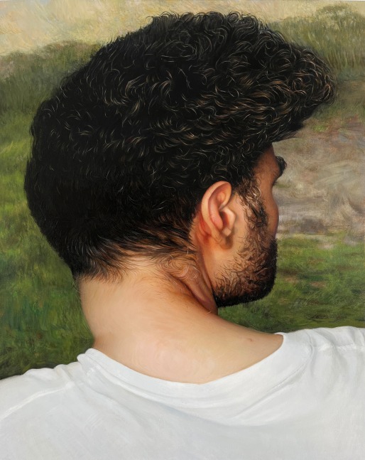 Clio Newton David, 2022 oil on panel 20 x 16 inches