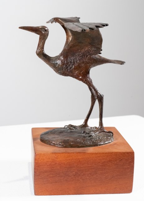 Elliot Offner, Smallest Heron, 1989, 6 x 8 1/4 x 5 inches