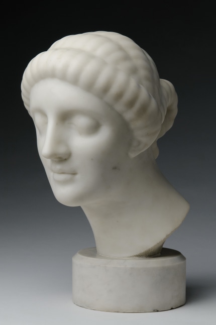 Ellie Nadelman

Female Head, 1908-09

marble

14 1/4 x 9 1/2 x 12 1/4 inches