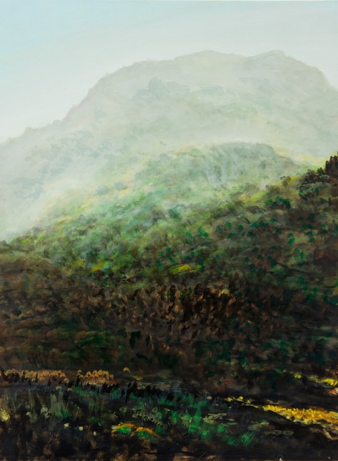 Tula Telfair A Rational Paradise, 2022 oil on clayboard 24 x 18 inches