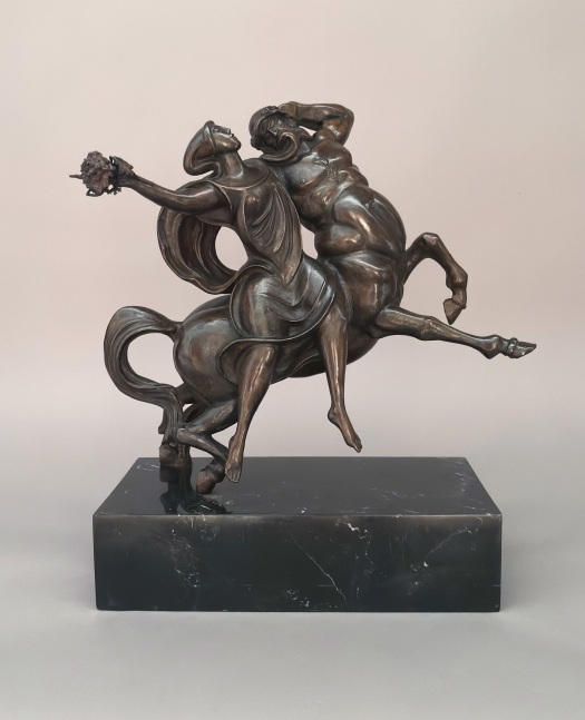 Albert Wein Centaur, 1972 Bronze 13 1/4 x 14 x 8 1/2 inches (sculpture) 6 1/2 x 12 3/8 x 3 inches (base) Edition 1/12
