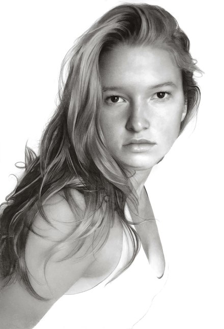 Clio Newton G.G., 2020 compressed charcoal on paper 87 7/8 x 58 inches