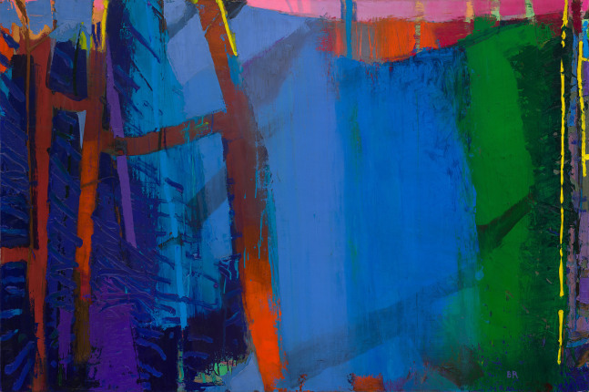 Brian Rutenberg Shade, 2021 oil on linen 40 x 60 inches