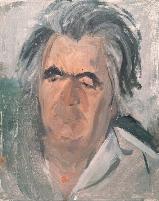 Elaine de Kooning, Aristodimos Kaldis, 1967, oil on canvas, 24 1/8 x 20 inches