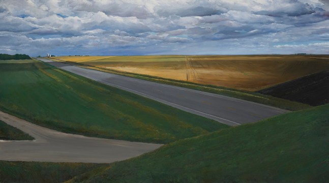 William Beckman Montana, 2020 oil on canvas 58 x 104 inches