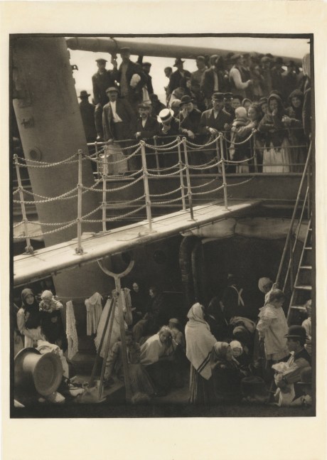 Alfred Stieglitz The Steerage, 1907 (printed in 1911) photogravure 7 1/2 x 6 inches